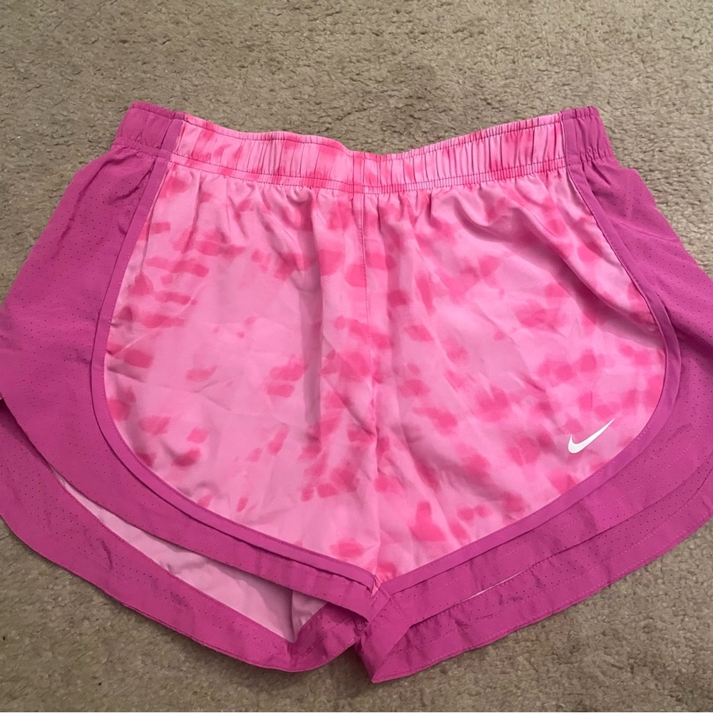 Women’s pink Nike shorts size medium
